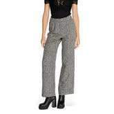 Vila Clothes Black Recycled Polyester Pant -   -  Vila Clothes.